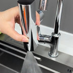 Kitchen Faucet Waterfall Outlet Splash Proof Universal Rotating Bubbler Multifunctional Water Nozzle Extension Kitchen Gadgets Pi-Mart