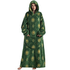 Cozy Shearling Wearable Blanket Hoodie - Soft, Warm Plush Sweatshirt with Large Pocket for Adults, Machine Washable, Comfy, Hoodie Blanket Lootquake LLC