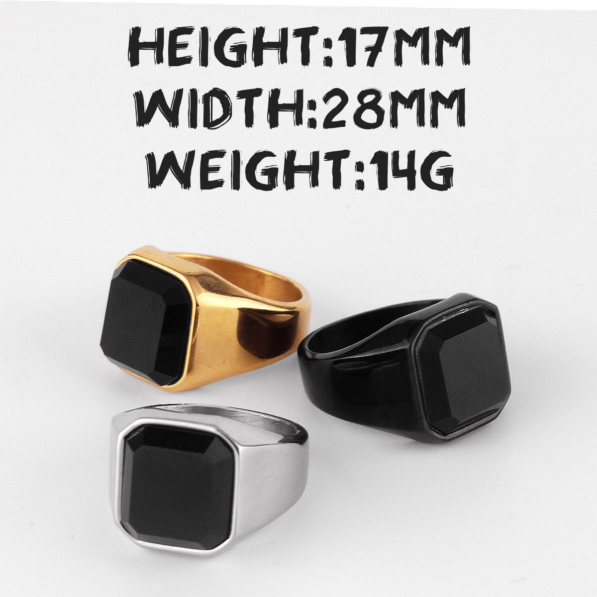 Stainless Steel Ring - SJB-DIAMOND ELITES