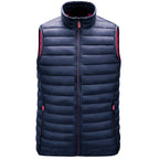 Fashion Men's Autumn Vest Stand-Collar Cotton Jacket