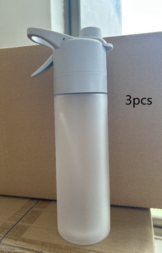 Spray Water Bottle For Girls Outdoor Sport Fitness Water Cup Large Capacity Spray Bottle Drinkware Travel Bottles Kitchen Gadgets Pi-Mart