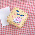 Period Bag for Women, Cute Sanitary Napkin Storage Bag, Portable Period Pouch, Sanitary Pads Bag,Tampons Holder for Purse - SJB-DIAMOND ELITES