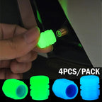 Fluorescent Night Glowing Valve Caps - SJB-DIAMOND ELITES