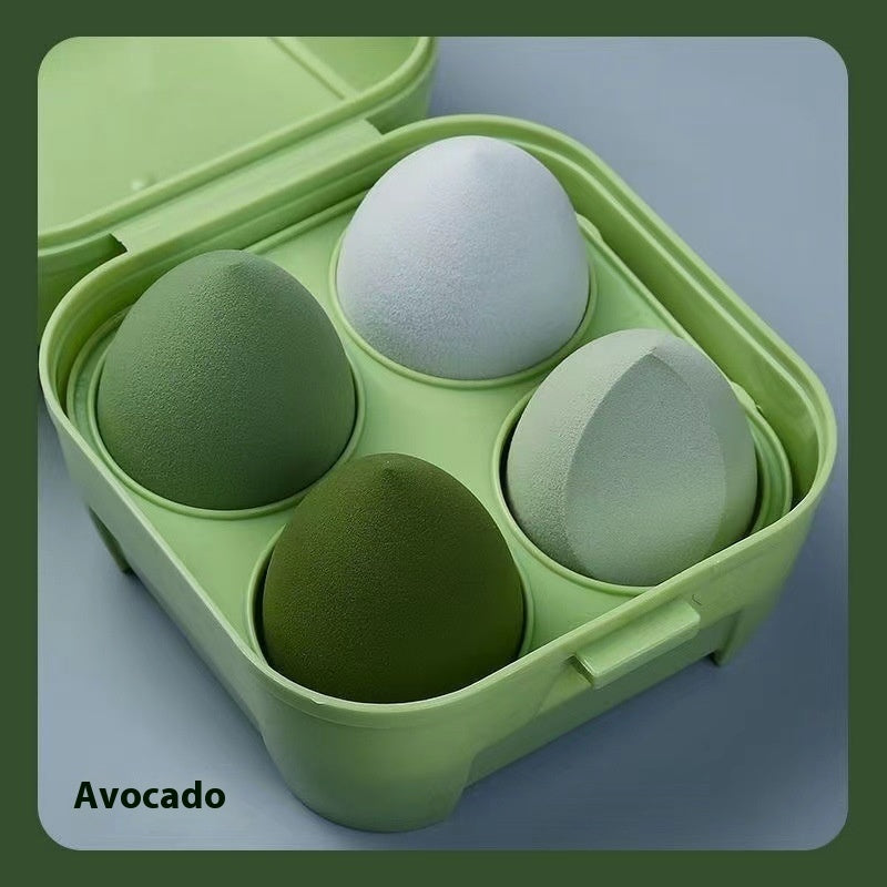 Cosmetic Egg Powder Puff Cushion Super Soft Smear-proof Beauty Blender Studio Sponge Egg Pi-Mart