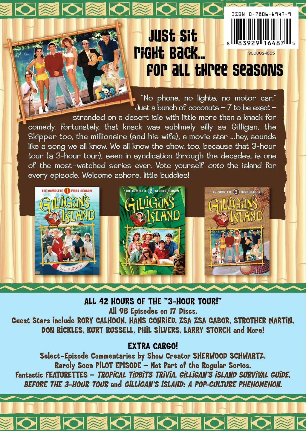 Gilligan's Island: The Complete Series Collection (DVD)