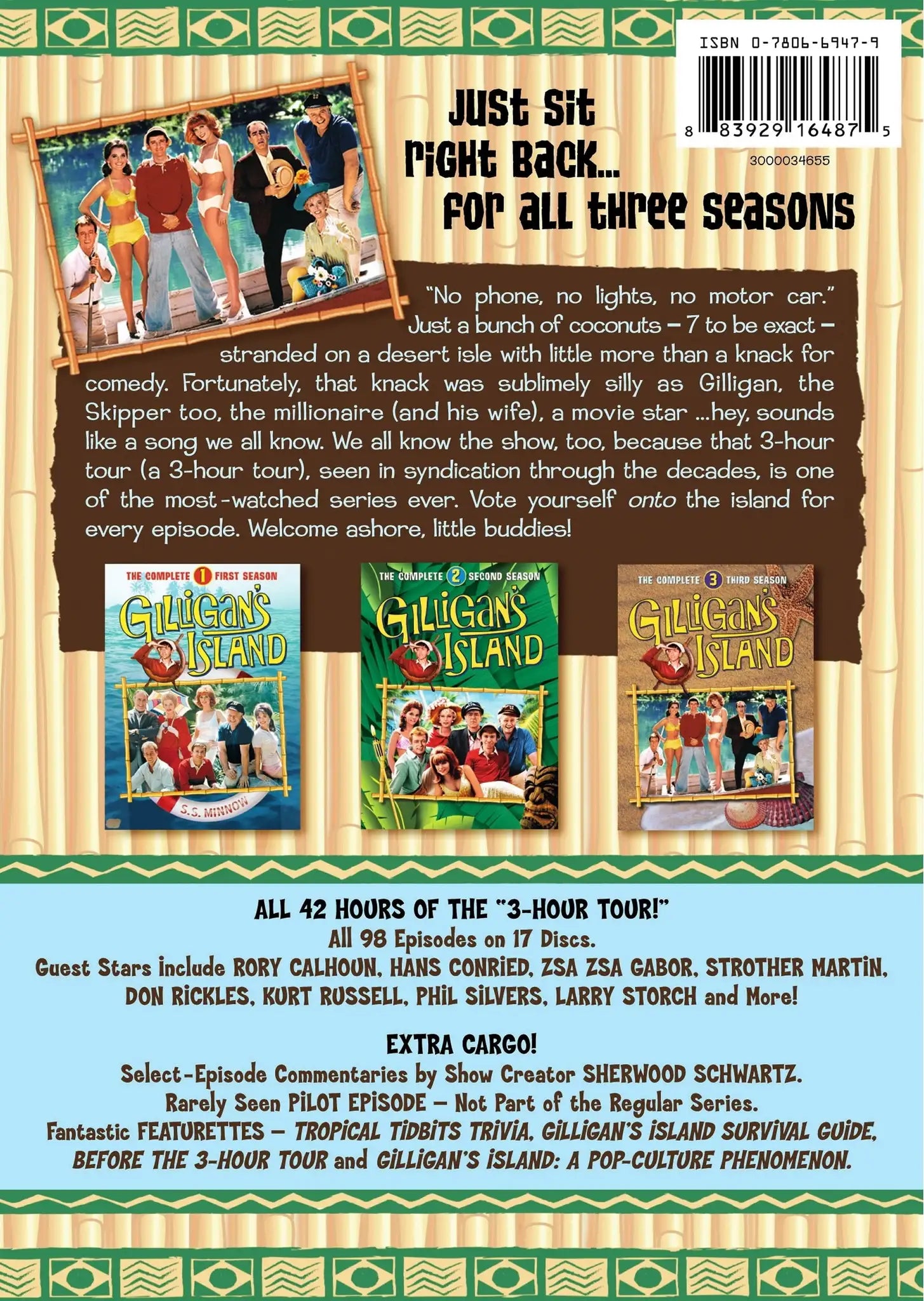 Gilligan's Island: The Complete Series Collection (DVD)