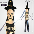 Halloween decorative hair dryer flag pendant ghost festival atmosphere luminous ghost hair dryer outdoor tree hanging supplies hanging ghost - SJB-DIAMOND ELITES