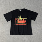 2026 Cotton Letter Printed Loose Couple T-Shirt
