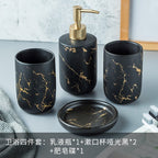 Nordic Matte Bathroom Accessories Set Pi-Mart