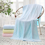 Ultra-Soft Plush Polyester Pet Bath Towel and Blanket - Highly Absorbent Quick-Dry Dog Bath Towel for Grooming, Drying, Sleeping - Durable Pet Towels for Dogs and Cats - 27.56" x 55.12" Lootquake LLC
