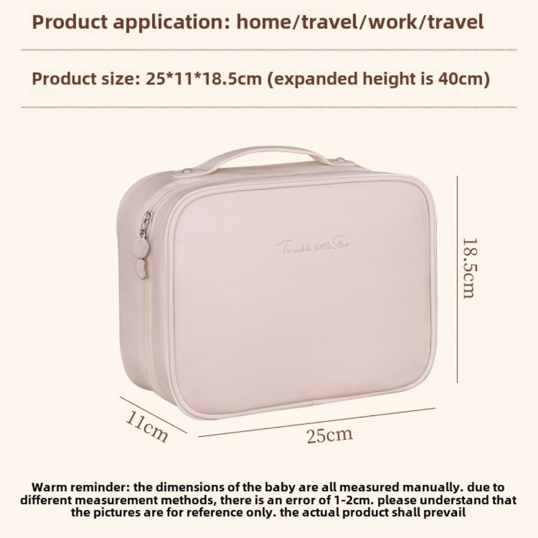 Multifunctional cosmetic bag, large capacity waterproof cosmetic bag, storage bag, makeup bag organizer,Makeup bag with compartments, - SJB-DIAMOND ELITES