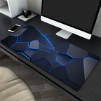 1pc Durable Gaming Mouse Pad with Stylish Geometric Design - Waterproof, Non-Slip, Washable Desk Mat for Keyboard, Sketchbook - Ideal Gift for Gamers, Office, and Study Accessories - Polyester Material No Battery Required Lootquake LLC