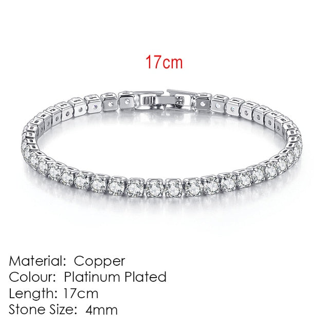 Fashion Multicolor Tennis Bracelet for Women Pi-Mart