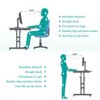 Multi purpose Height Adjustable Laptop Desk Table - SJB-DIAMOND ELITES