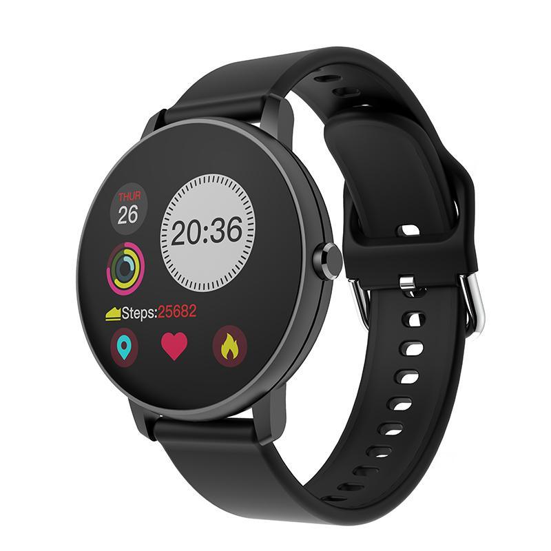 New Fashion Fitness Smart Sports Waterproof Watch For iOS/Android Sistems Smartwatch For Men and Women With Heart Rate Blood Pressure Tracker Modern Design - SJB-DIAMOND ELITES
