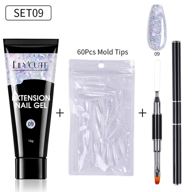 Extension Gel Set - SJB-DIAMOND ELITES