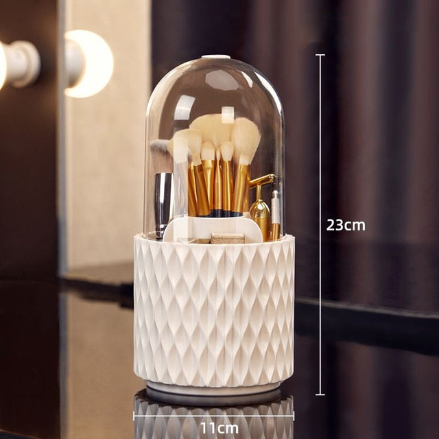 Rotating Makeup Brush Storage - SJB-DIAMOND ELITES