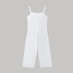 Ladies' Butterfly Printed Button Detail Casual Style Overalls - SJB-DIAMOND ELITES
