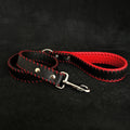 Handstitched soft leather leash - SJB-DIAMOND ELITES