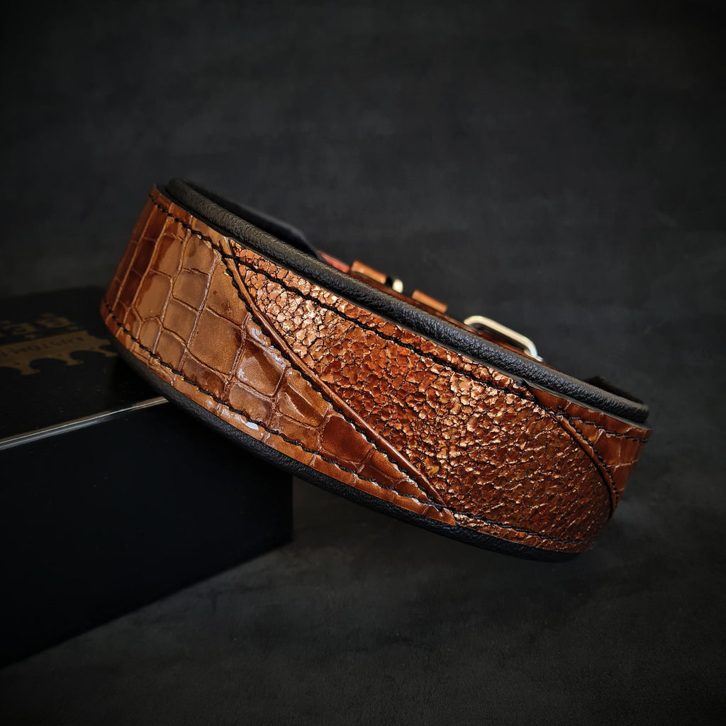 The "Korona" collar BROWN - SJB-DIAMOND ELITES