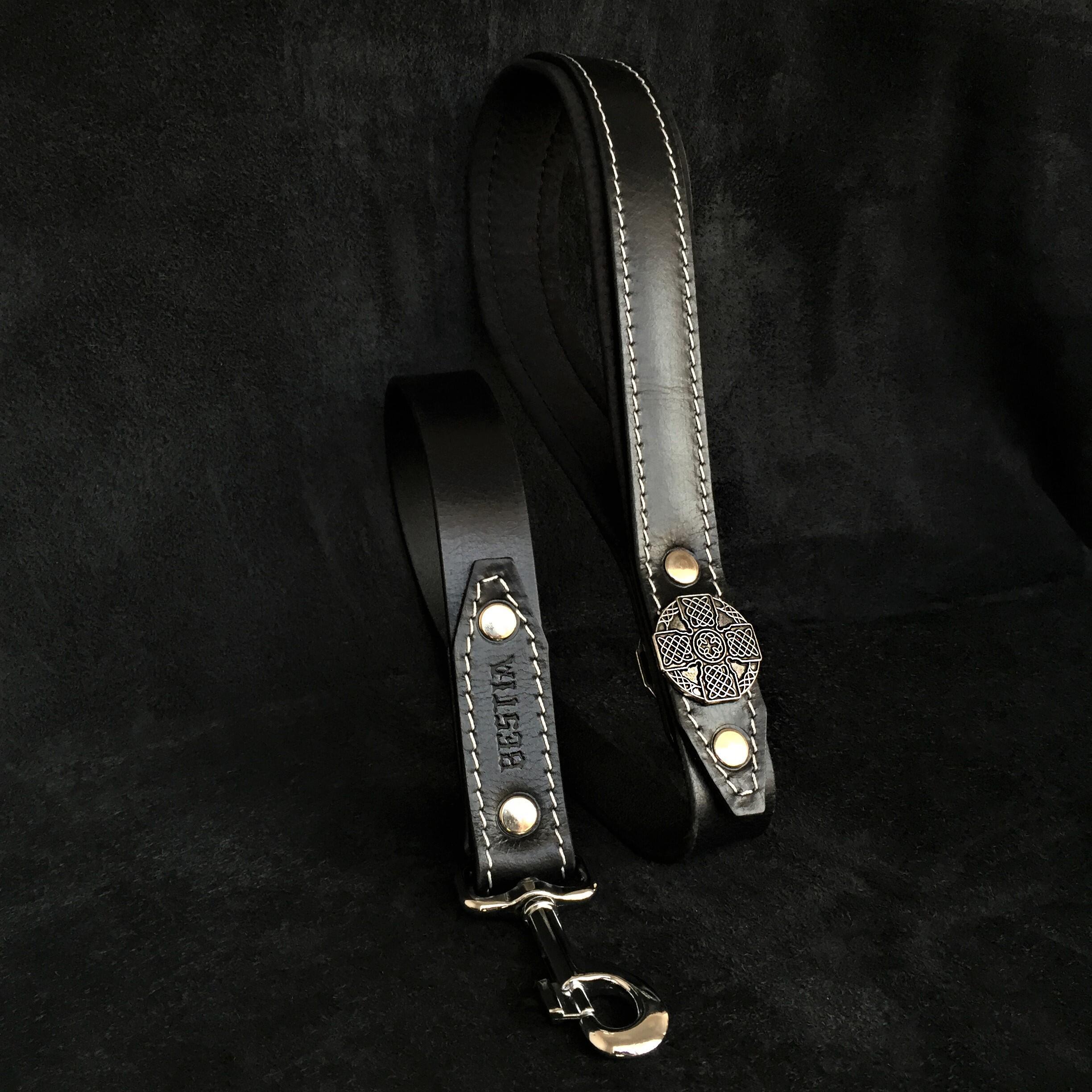 The "Maximus Silver" leash - SJB-DIAMOND ELITES