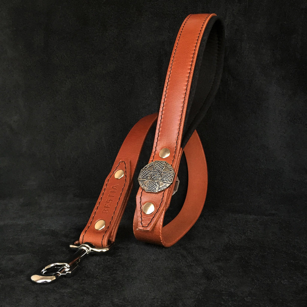 The "Maximus Silver" leash - SJB-DIAMOND ELITES