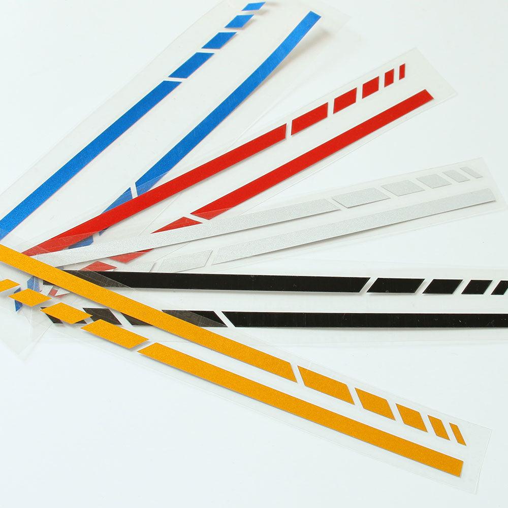 1Pair Car Rear View Mirror Sticker Reflective Decal Vinyl Sticker Decal Stripe Sticker  Car Rear View Mirror Stickers Car Body Stickers Waterproof Reflective Car Side Stickers Auto Side Stripe Decals  Side Mirror Reflective Decals Auto Rearview Stickers Stevvex