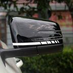1Pair Car Rear View Mirror Sticker Reflective Decal Vinyl Sticker Decal Stripe Sticker  Car Rear View Mirror Stickers Car Body Stickers Waterproof Reflective Car Side Stickers Auto Side Stripe Decals  Side Mirror Reflective Decals Auto Rearview Stickers Stevvex