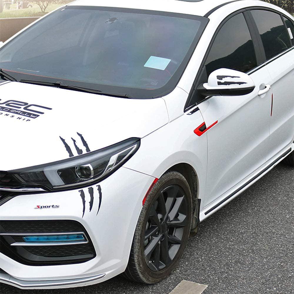 1Pair Car Rear View Mirror Sticker Reflective Decal Vinyl Sticker Decal Stripe Sticker  Car Rear View Mirror Stickers Car Body Stickers Waterproof Reflective Car Side Stickers Auto Side Stripe Decals  Side Mirror Reflective Decals Auto Rearview Stickers Stevvex