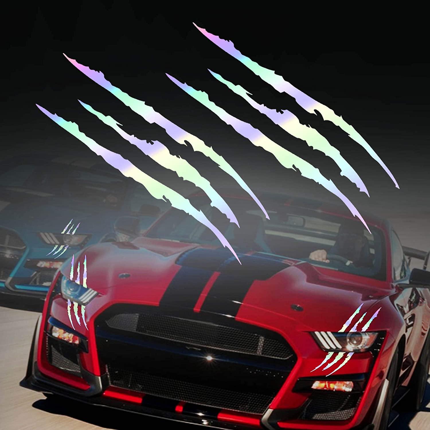 1Pair Car Rear View Mirror Sticker Reflective Decal Vinyl Sticker Decal Stripe Sticker  Car Rear View Mirror Stickers Car Body Stickers Waterproof Reflective Car Side Stickers Auto Side Stripe Decals  Side Mirror Reflective Decals Auto Rearview Stickers Stevvex