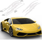 1Pair Car Rear View Mirror Sticker Reflective Decal Vinyl Sticker Decal Stripe Sticker  Car Rear View Mirror Stickers Car Body Stickers Waterproof Reflective Car Side Stickers Auto Side Stripe Decals  Side Mirror Reflective Decals Auto Rearview Stickers Stevvex