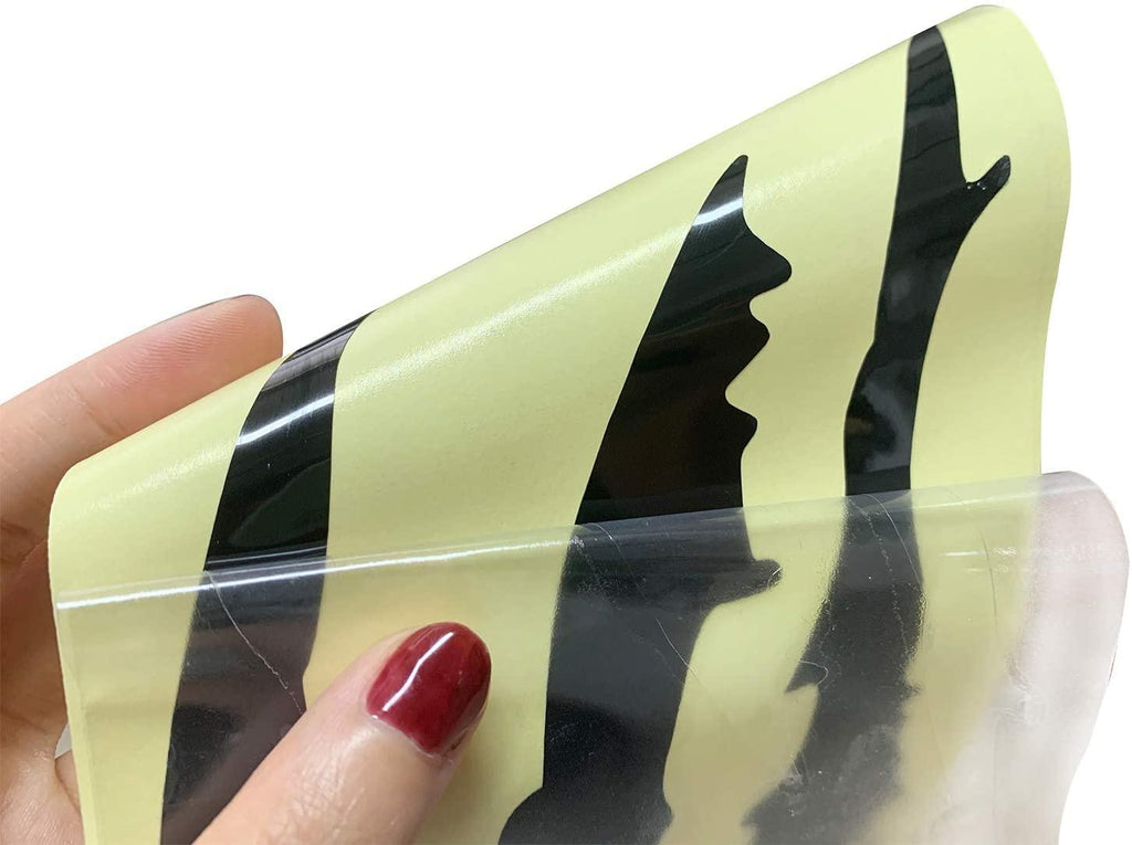 1Pair Car Rear View Mirror Sticker Reflective Decal Vinyl Sticker Decal Stripe Sticker  Car Rear View Mirror Stickers Car Body Stickers Waterproof Reflective Car Side Stickers Auto Side Stripe Decals  Side Mirror Reflective Decals Auto Rearview Stickers Stevvex