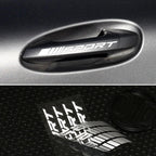 1Pair Car Rear View Mirror Sticker Reflective Decal Vinyl Sticker Decal Stripe Sticker  Car Rear View Mirror Stickers Car Body Stickers Waterproof Reflective Car Side Stickers Auto Side Stripe Decals  Side Mirror Reflective Decals Auto Rearview Stickers Stevvex