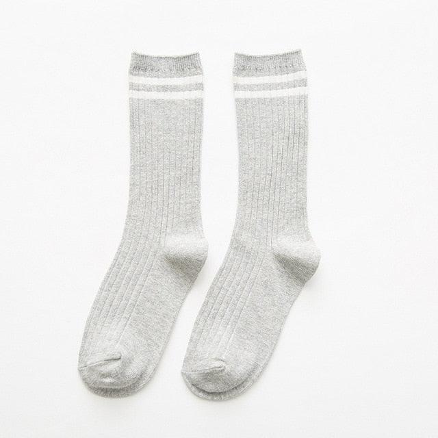 1Pair Ladies Pile Socks for Autumn Winter Pure Cotton Socks Solid Color Keep Warm Women Socks Mid Tube Socks Thickening Cashmere Socks For Men And Women Stevvex