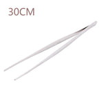 1PC Barbecue Accessories Food Tongs Food Clip Stainless Steel Tweezers Clip Buffet Restaurant Tools Kitchen Gadgets Stainless Steel Barbecue Tweezers Stevvex