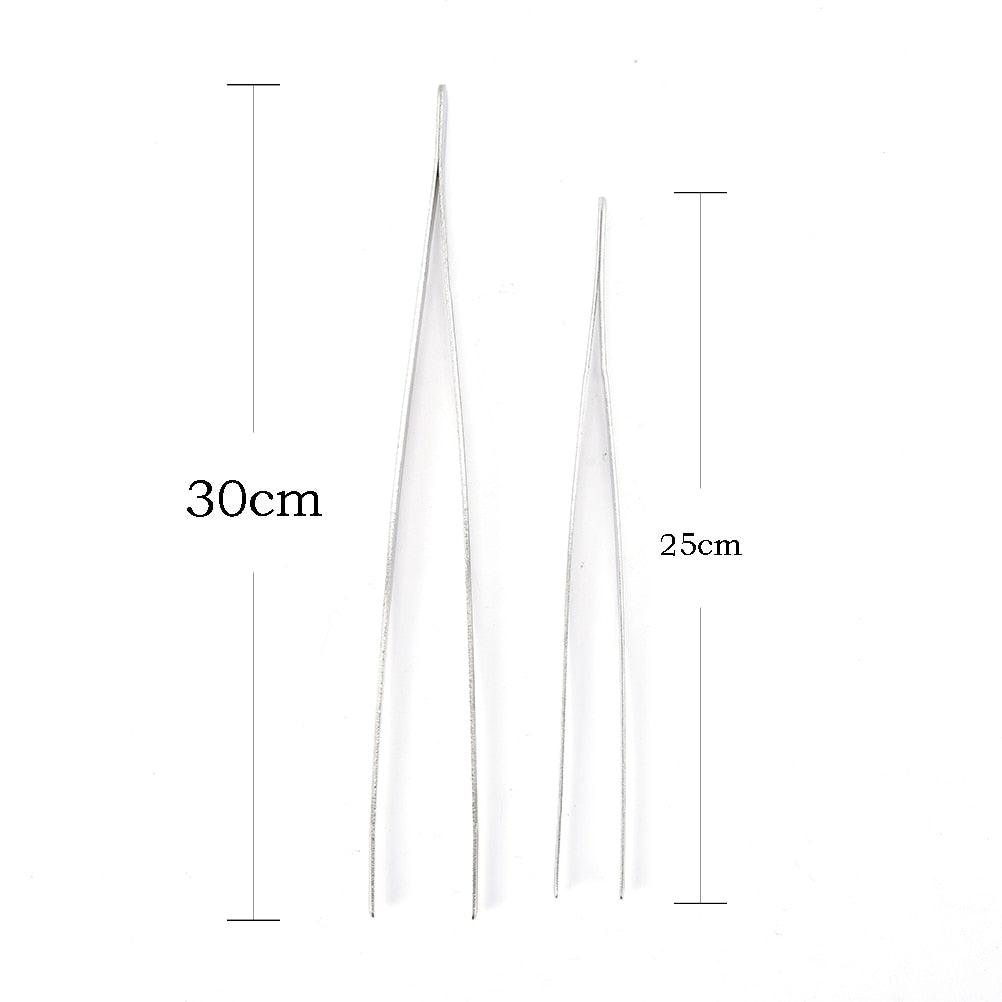 1PC Barbecue Accessories Food Tongs Food Clip Stainless Steel Tweezers Clip Buffet Restaurant Tools Kitchen Gadgets Stainless Steel Barbecue Tweezers Stevvex
