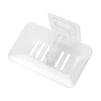 1PC Bathroom Shower Soap Box Dish Storage Plate Tray Holder Case Wall-mounted Soap Holder Housekeeping Container Soap Dish Drainer Tray - Suction Cup Soap Dish Holder Wall Mounted for Bathroom Shower Pack Stevvex