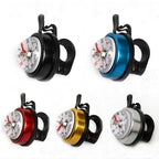 1PC Bicycle Bell Bike Compass Bicycle Bells Mountain Bike Handlebar Compass Ring Aluminum Cycling Bicycle Accessories Bike Horn Bicycle Bell Aluminum Alloy Ring Bell Horn Sound Alarm Mountain Bike Bell Compass Bell Riding Equipment Accessories Stevvex