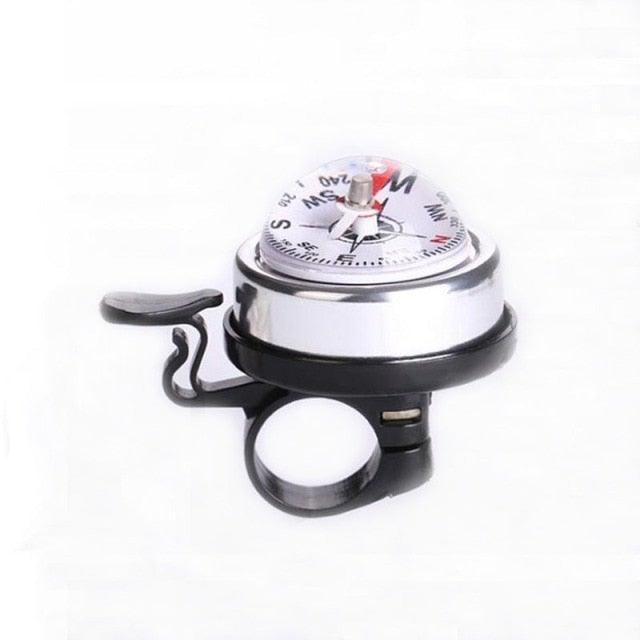 1PC Bicycle Bell Bike Compass Bicycle Bells Mountain Bike Handlebar Compass Ring Aluminum Cycling Bicycle Accessories Bike Horn Bicycle Bell Aluminum Alloy Ring Bell Horn Sound Alarm Mountain Bike Bell Compass Bell Riding Equipment Accessories Stevvex