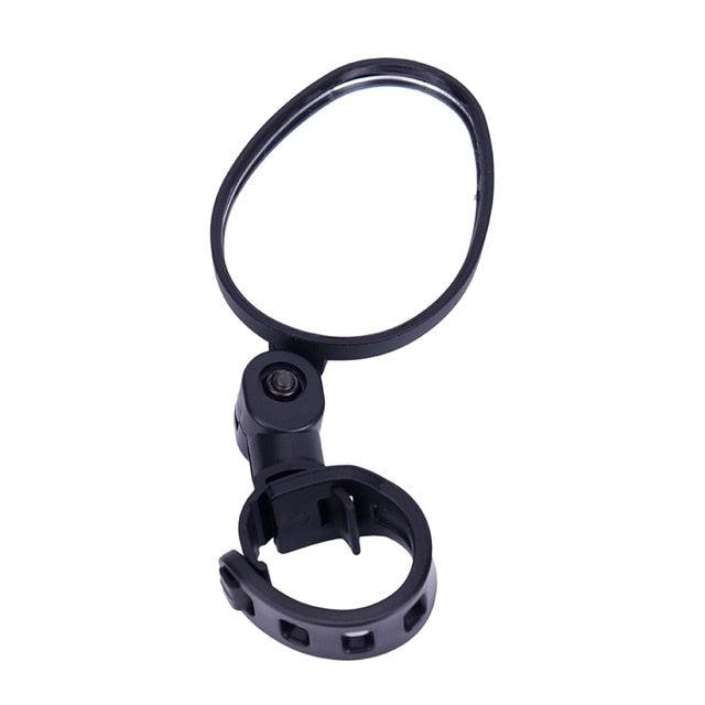 1PC Bicycle Rearview Wide Angle Handlebar Mirrors Flexible Rotate Cycling Rear View Bike Mirror Adjustable 360 Degree Rotatable Rearview Bicycle Mirrors Shockproof Wide Angle Safety Mirror For Most Mountain Road Bike