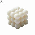 1pc Cube Wax Fragrance Candle Bougie Rose Scented Candles Cute Wax Candles Cube Scented Candle Handmade Decorative Candle Hand Poured Scented Candle Home Decor Candle for Bedroom Aesthetic  Home Geometric Decoration Cube Wax Fragrance Candle Stevvex