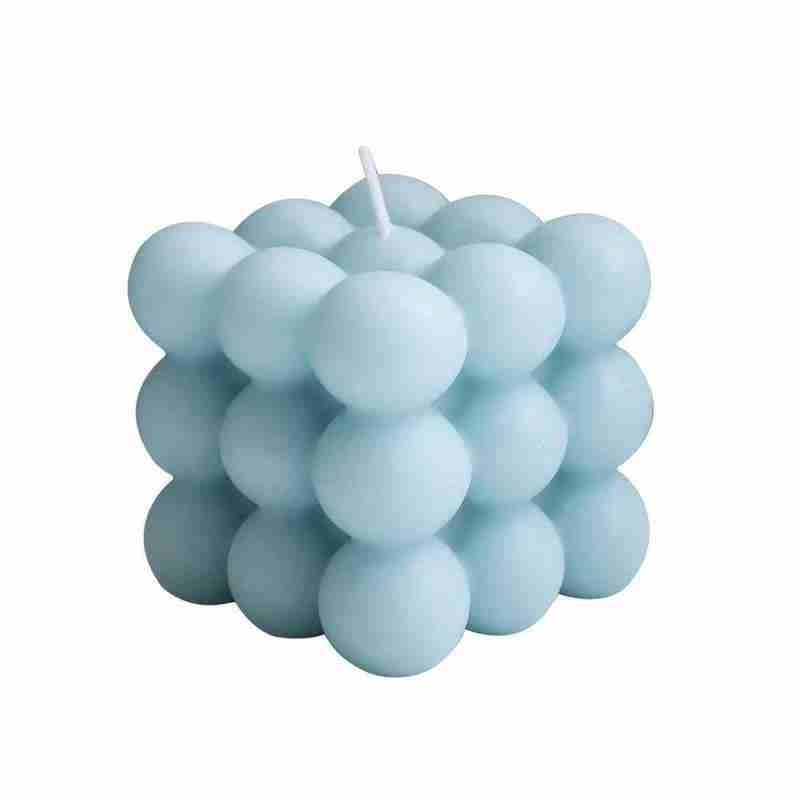 1pc Cube Wax Fragrance Candle Bougie Rose Scented Candles Cute Wax Candles Cube Scented Candle Handmade Decorative Candle Hand Poured Scented Candle Home Decor Candle for Bedroom Aesthetic  Home Geometric Decoration Cube Wax Fragrance Candle Stevvex