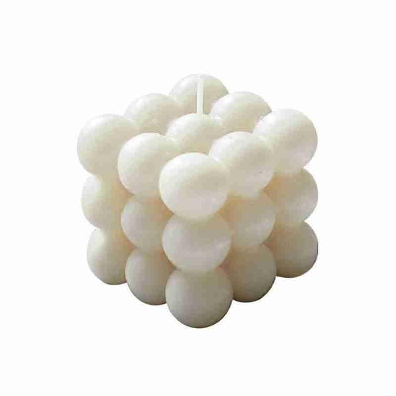 1pc Cube Wax Fragrance Candle Bougie Rose Scented Candles Cute Wax Candles Cube Scented Candle Handmade Decorative Candle Hand Poured Scented Candle Home Decor Candle for Bedroom Aesthetic  Home Geometric Decoration Cube Wax Fragrance Candle Stevvex
