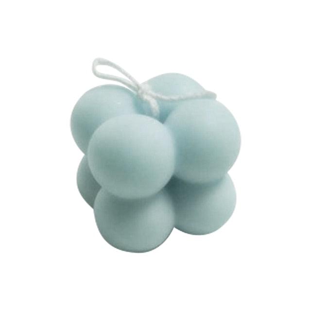 1pc Cube Wax Geometry Candle Soy Wax Candles Beautiful Art Candle Present Statue Scented Candles Decoration for Wedding Home Decor Candle Shaped Candles Wax Smokeless Oil Aromatherapy Candle For Christmas Wedding Home Decor Stevvex