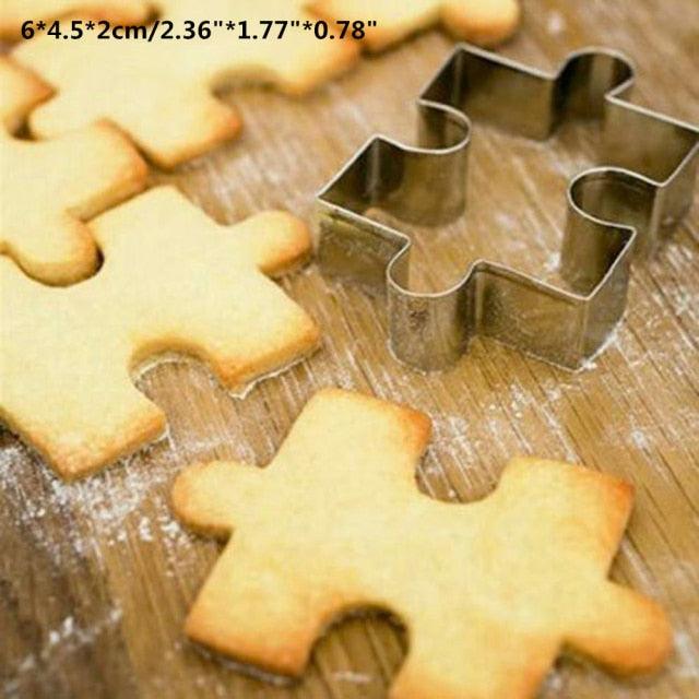 1PC Kitchen Cookie Cutter Cat Shaped Aluminium Mold Sugarcraft Cake Cookies Pastry Baking Cutter Mould Cake Decorating Tools Cute Cat Cookie Cutter Mold Cookie Stamp Perfect For Baking Treats Cookies And Crafts Stevvex
