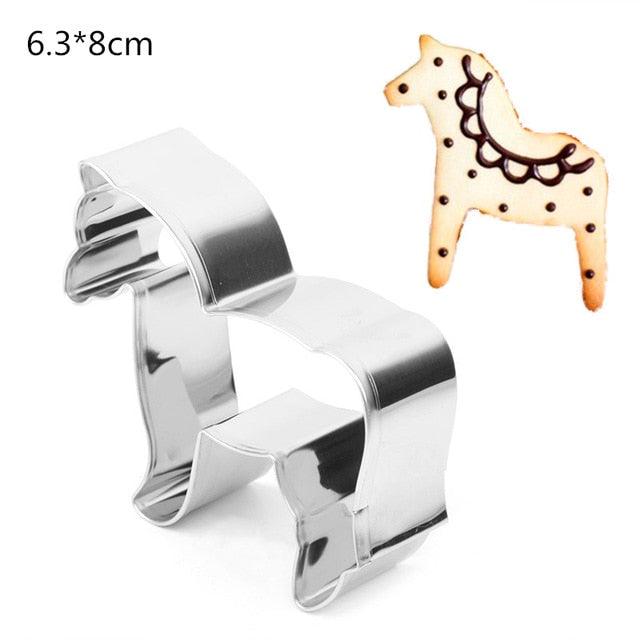 1PC Kitchen Cookie Cutter Cat Shaped Aluminium Mold Sugarcraft Cake Cookies Pastry Baking Cutter Mould Cake Decorating Tools Cute Cat Cookie Cutter Mold Cookie Stamp Perfect For Baking Treats Cookies And Crafts Stevvex