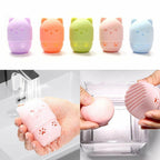 1PC Luxury Powder Puff Holder Sponge Makeup Drying Case Portable Soft Silicone Cosmetic Sponge Box Holder Elegant Soft Design Stevvex