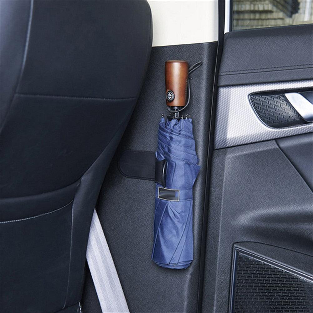 1pc mini Universal Car Trunk Mounting Bracket Umbrella Holder Clip Hook Interior Fashion Multifunction Car Truck Back Seat Umbrella Storage Holder Hanging Waterproof Organizer Bag Multifunctional Fastener Accessory Stevvex