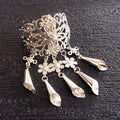 1Pc New Chinese Style Hair Clips for Women Cherry Hairpin Girls Elegant Ladies Headwear Costume Headdress Wedding Hair Accessories for Brides and Bridesmaids Stevvex