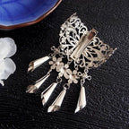 1Pc New Chinese Style Hair Clips for Women Cherry Hairpin Girls Elegant Ladies Headwear Costume Headdress Wedding Hair Accessories for Brides and Bridesmaids Stevvex